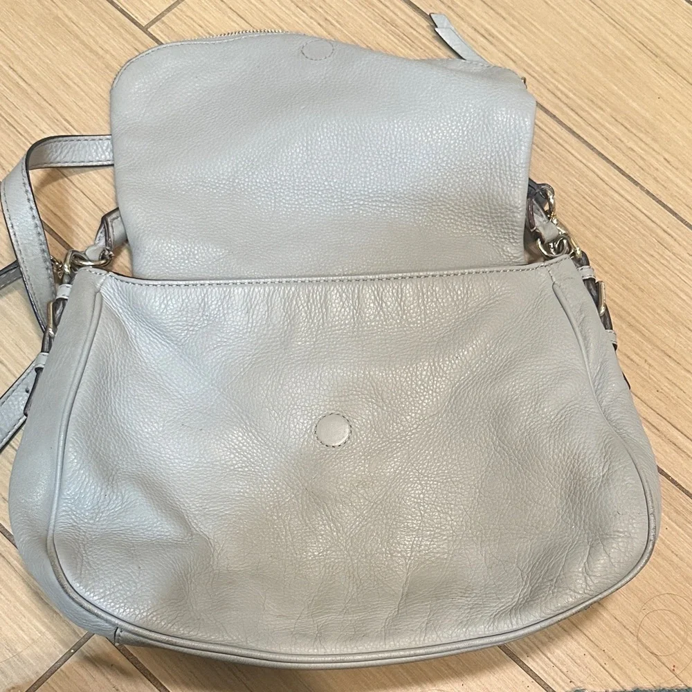 Kate Spade Light Blue Gray Shoulder or Crossbody Bag - Picture 4 of 16